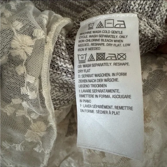 Lori Goldstein space dye sweater knit tank - Picture 7 of 7